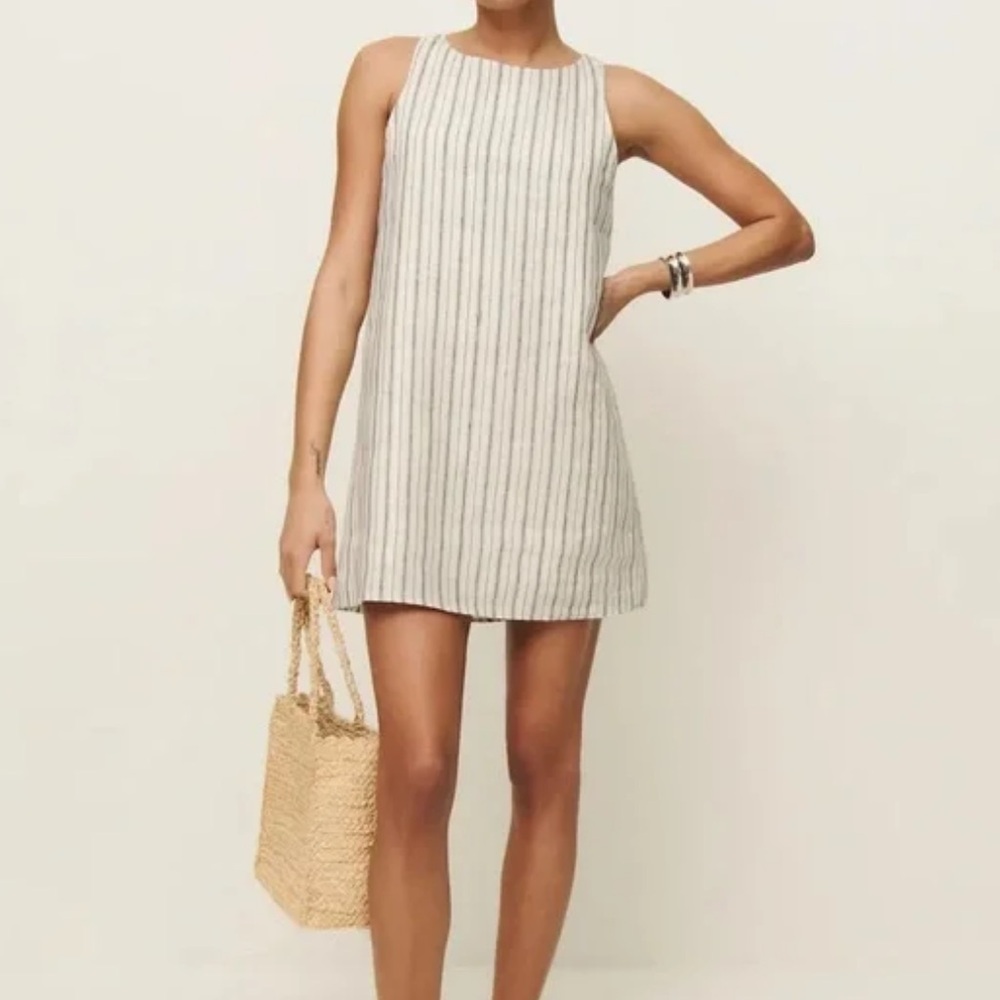 Reformation Jessi Linen Dress